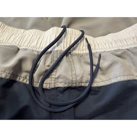 Laguna Sport Swim Shorts Blue White Gray, Beach, Resortware Sz: XL, 87-17 - Picture 15 of 15